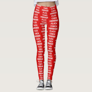 Horror Flick White versie Leggings