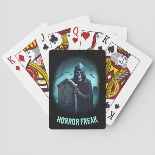 Horror Freak Reaper Pokerkaarten (Achterkant)