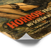 Horror From the Deep Oude Kreaturefilm Poster (Hoek)