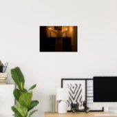 Horror geesten in de kamer poster (Thuiskantoor)