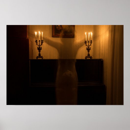 Horror geesten in de kamer poster (Voorkant)