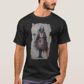 Horror Geschenk Zombie Goth Gothic Vodoo Puppe T-shirt (Voorkant)
