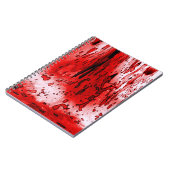 Horror Griezelen Bloederig Halloween Notitieboek (Linkerzijde)