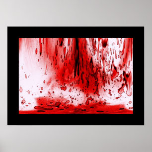 Horror Griezelen Bloederig Halloween Poster