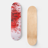 Horror Griezelen Bloederig Halloween Skateboard (Voorkant)