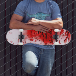 Horror Griezelen Bloederig Halloween Skateboard