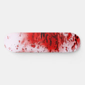 Horror Griezelen Bloederig Halloween Skateboard (Horizontaal)