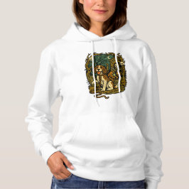 Horror Griezelen Skeleton Honden Esthetiek Hoodie