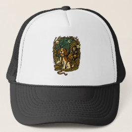 Horror Griezelen Skeleton Honden Esthetiek Trucker Pet