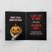 Horror Halloween Hollow Pumpkin Ghost (Binnen)