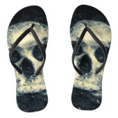 Horror Halloween Skull Teenslippers (Voetbed)