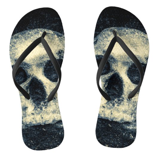 Horror Halloween Skull Teenslippers (Voetbed)