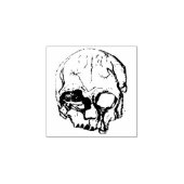 horror halloween spooky skull gothic rubberstempel (Afrduk)