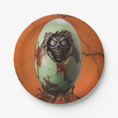 Horror Hatching Papieren Bordje (Voorkant)