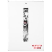 Horror Image Klembord (Achterkant)