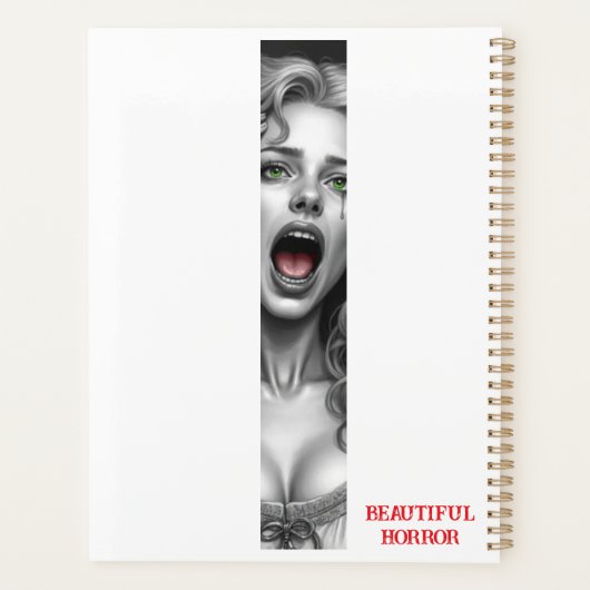 Horror Image Planner (Achterkant)