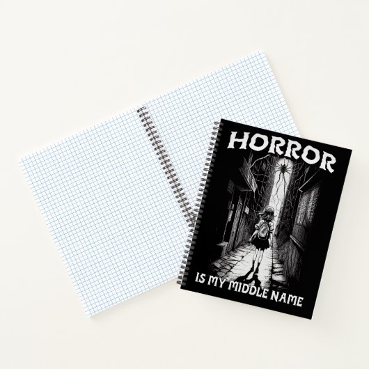 Horror is mijn middelste naam Notitieboek (Binnen)