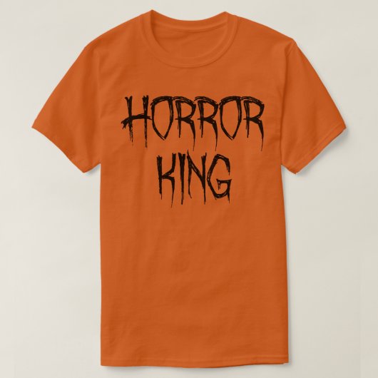 Horror King 4 T-shirt (Design voorkant)