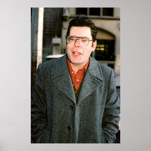 Horror King Stephen Poster (Voorkant)