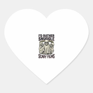 Horror Knuffel Shirt Grappige Schedel Geest Film N Hart Sticker