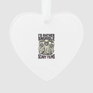 Horror Knuffel Shirt Grappige Schedel Geest Film N Ornament