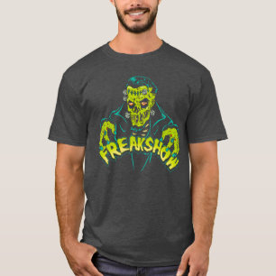 Horror Kunst Frankenstein Zombie Psychobilly Lowbr T-shirt