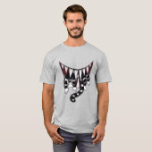 Horror-kunstmonster Halloween T-shirt (Voorkant volledig)