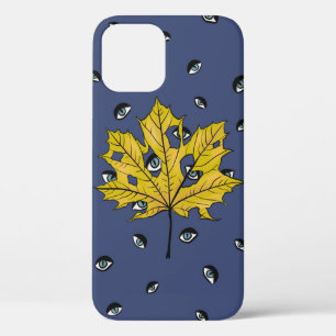 Horror Leaf Creepy Botanical Art Case-Mate iPhone Case