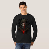 Horror Mage Nightmare Scary Terrifying Halloween T-shirt (Voorkant volledig)