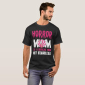 Horror Mama als een gewone moeder Grappige moeder  T-shirt (Voorkant volledig)