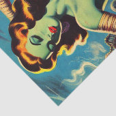  horror mama meisje tissuepapier (Detail)