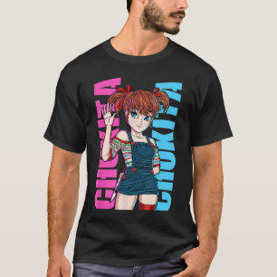 Horror Meisje Film Monster Anime Manga Halloween G T-shirt