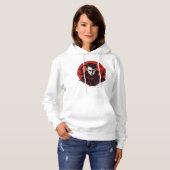 Horror met rode ogen hoodie (Voorkant volledig)