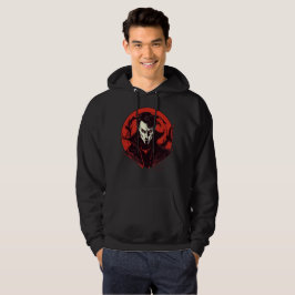 Horror met rode ogen hoodie
