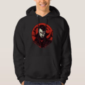 Horror met rode ogen hoodie (Voorkant)