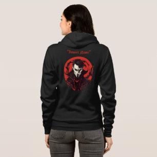 Horror met rode ogen hoodie