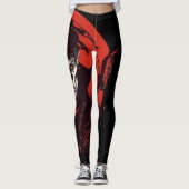 Horror met rode ogen leggings (Voorkant)