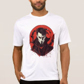 Horror met rode ogen t-shirt (Voorkant)