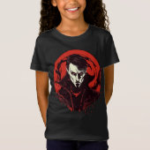 Horror met rode ogen t-shirt (Voorkant)