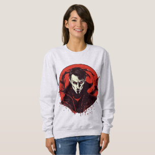 Horror met rode ogen trui