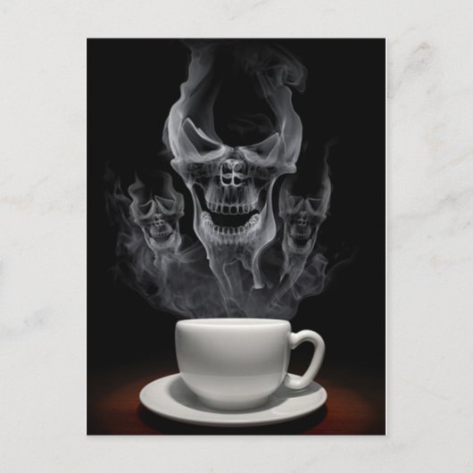 Horror Monster 1 Briefkaart (Voorkant)