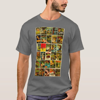 Horror Monster Posters T-shirt