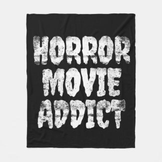 Horror Movie Addict Blanket Fleece Deken