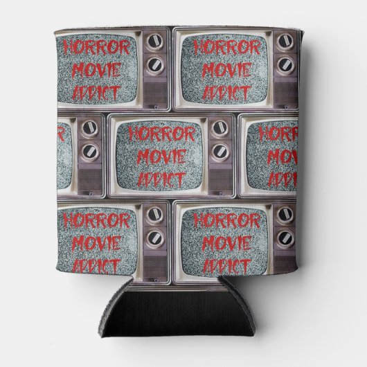 Horror Movie Addict Blikjeskoeler (Voorkant)