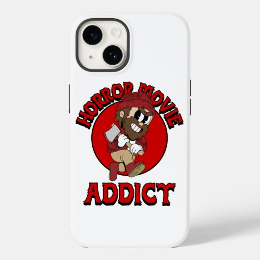 Horror Movie Addict Case-Mate iPhone Case (Achterkant)