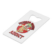 Horror Movie Addict Creditkaart Flessenopener (Achterkant Gekanteld)