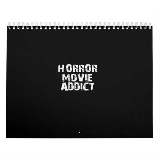 horror movie addict kalender (Hoes)
