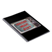 Horror Movie Addict Notitieboek (Rechterzijde)