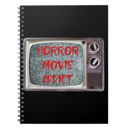 Horror Movie Addict Notitieboek (Voorkant)