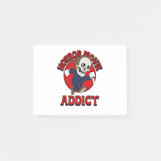 Horror Movie Addict Post-it® Notes (Voorkant)